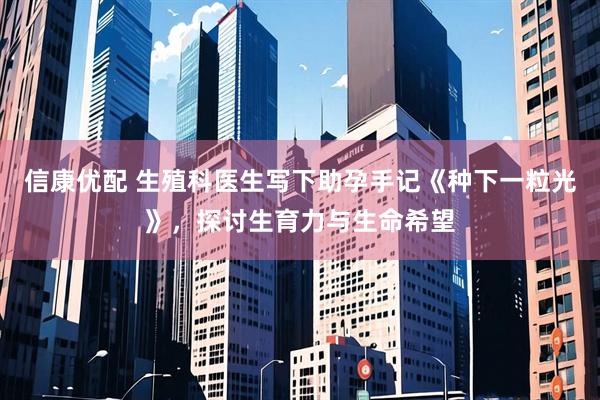 信康优配 生殖科医生写下助孕手记《种下一粒光》，探讨生育力与生命希望